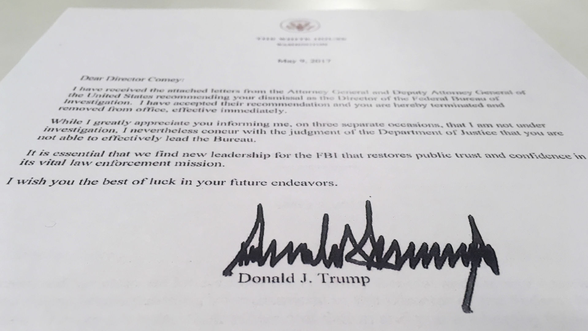 Trump Comey